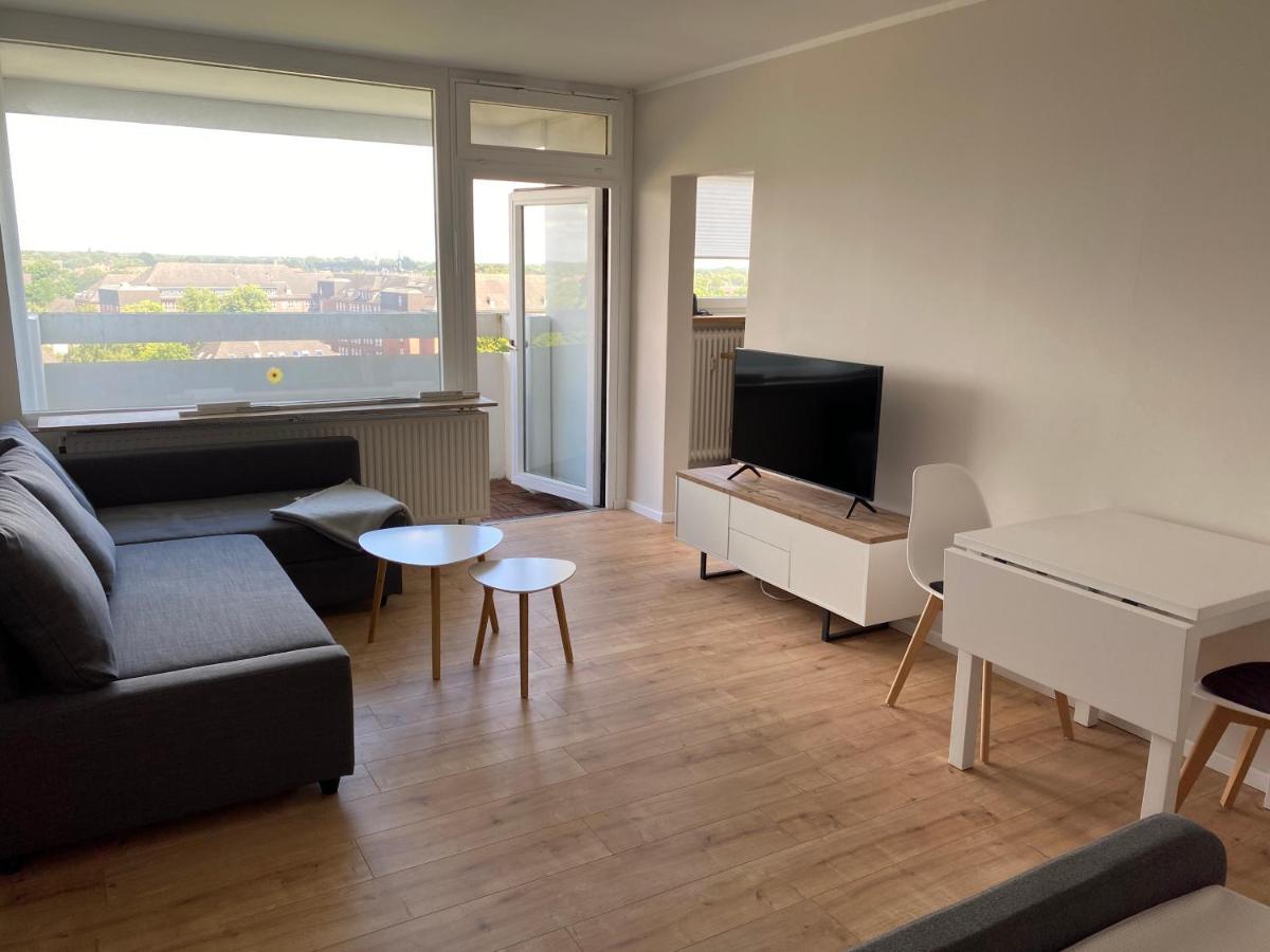 Weitblick Apartment Direkt Am Park Mit Kostenlosem Parkplatz Bremerhaven Eksteriør bilde